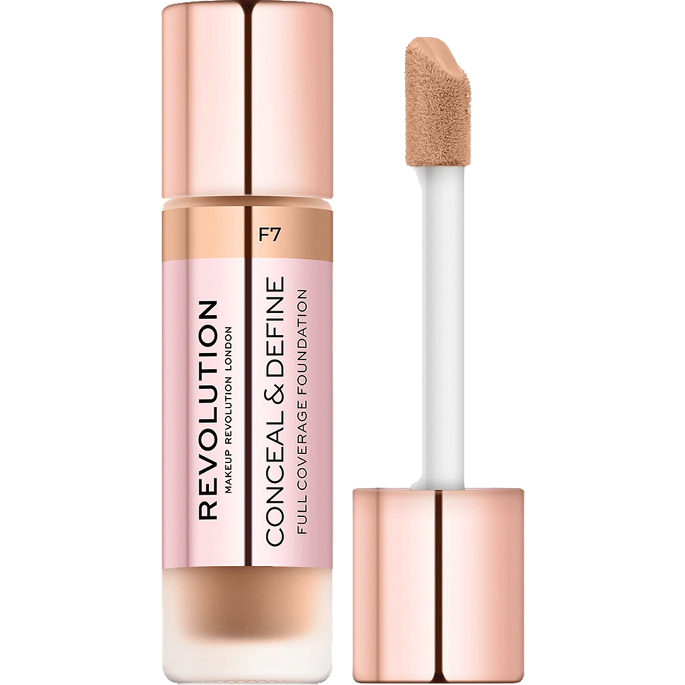 Bild: REVOLUTION Conceal & Define Full Coverage Foundation F7