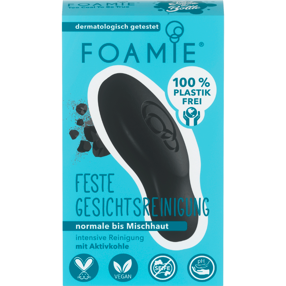 Bild: FOAMIE Feste Gesichtsreinigung Aktivkohle