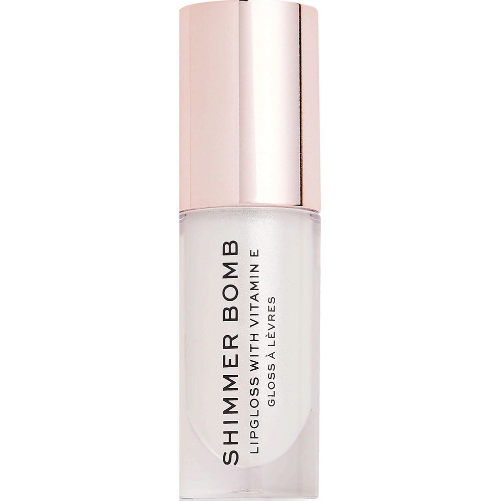 Bild: REVOLUTION Shimmer Bomb Lipgloss light beam