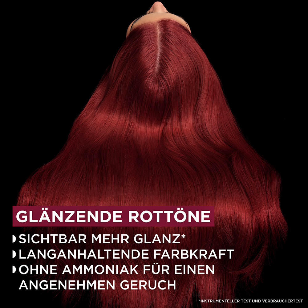 Bild: GARNIER Olia Red Lacquers Glänzendes Weinrot