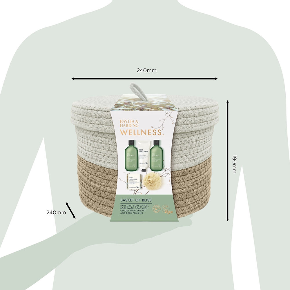 Bild: Baylis & Harding Geschenkset Wellness Korb 