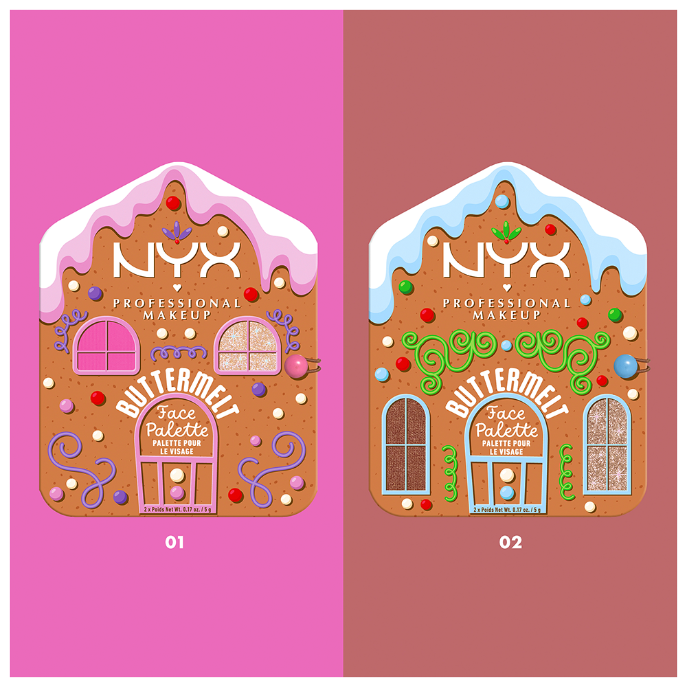 Bild: NYX Professional Make-up Buttermelt Face Palette Deep 2