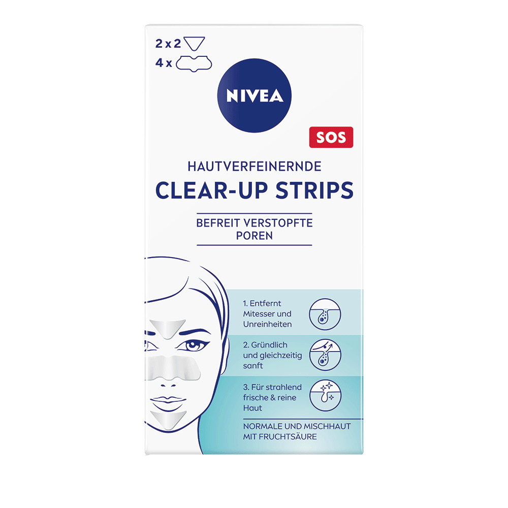Bild: NIVEA Hautverfeinernde Clear-up Strips 