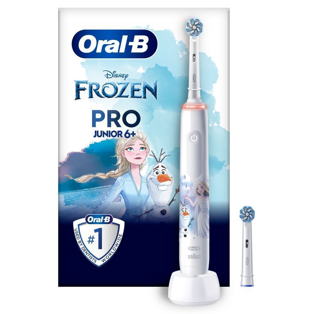 Bild: Oral-B Pro Junior Elektrische Zahnbürste, Weiß 