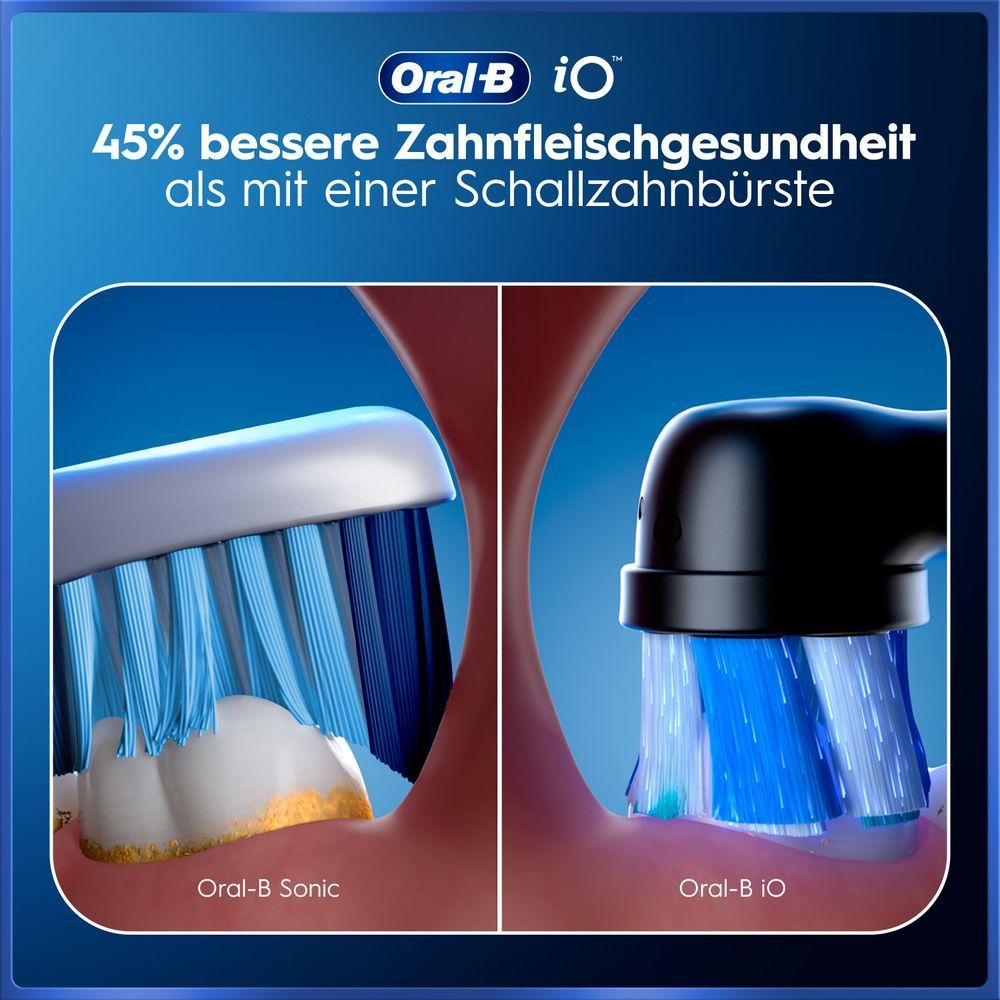 Bild: Oral-B iO Series 5 Elektrische Zahnbürste, Matt Black 