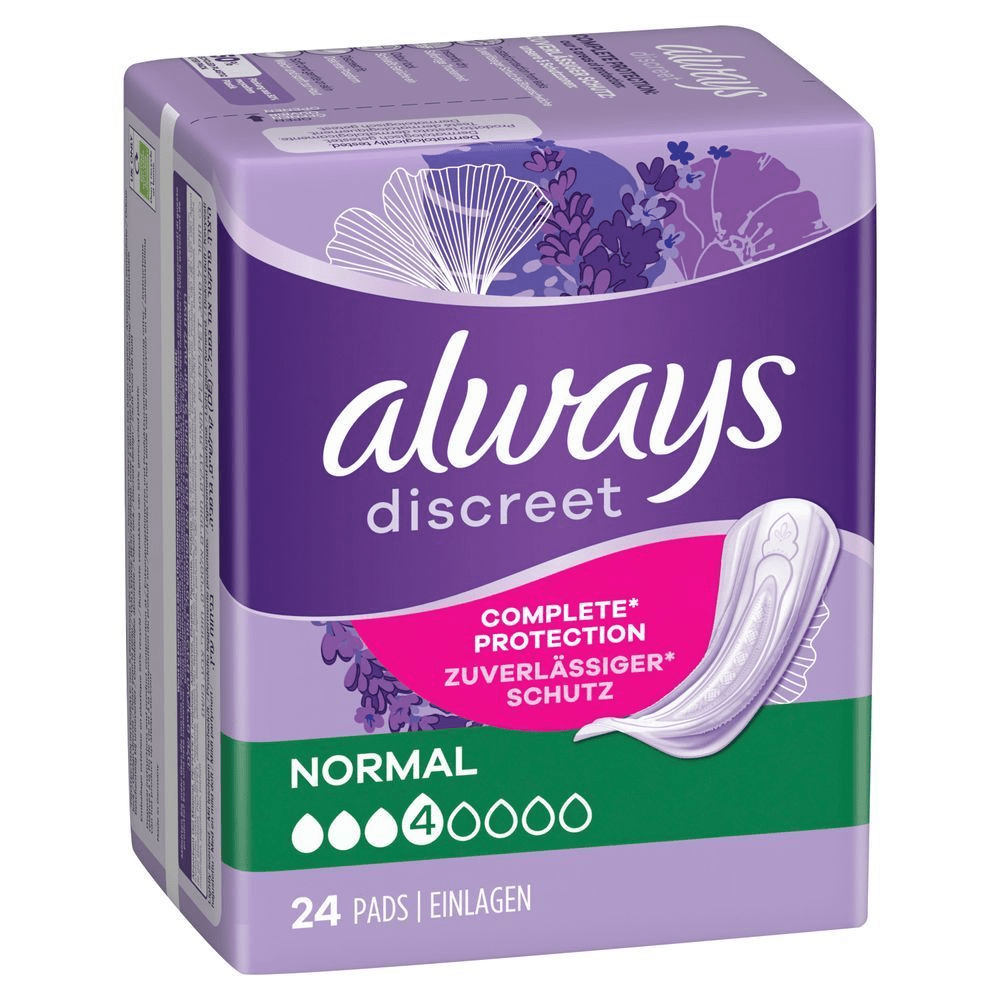 Bild: always Discreet Inkontinenzeinlagen Normal 