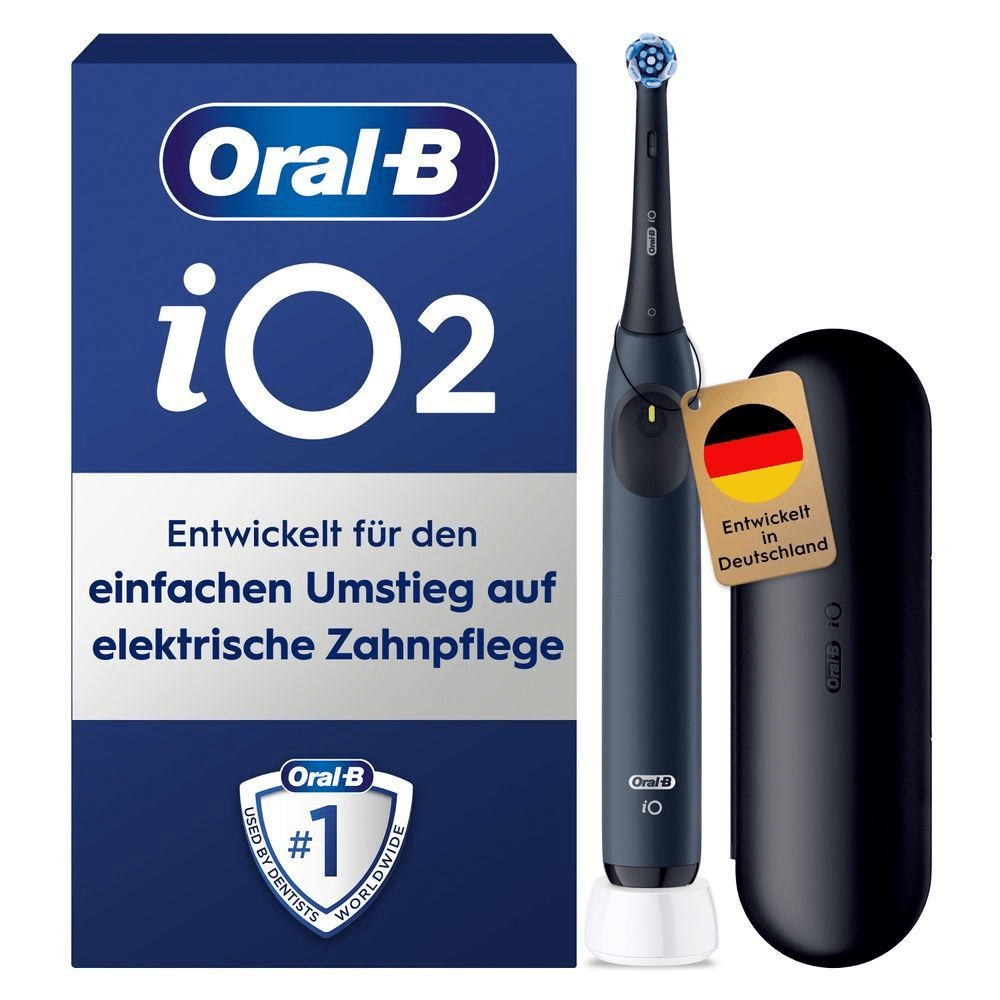 Bild: Oral-B iO Series 2 Elektrische Zahnbürste, Ocean Blue 