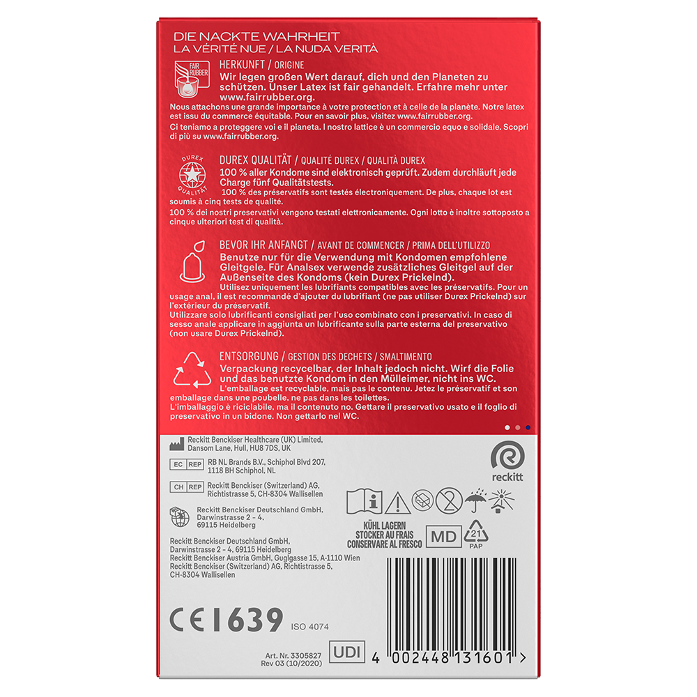 Bild: durex Gefühlsecht XXL 