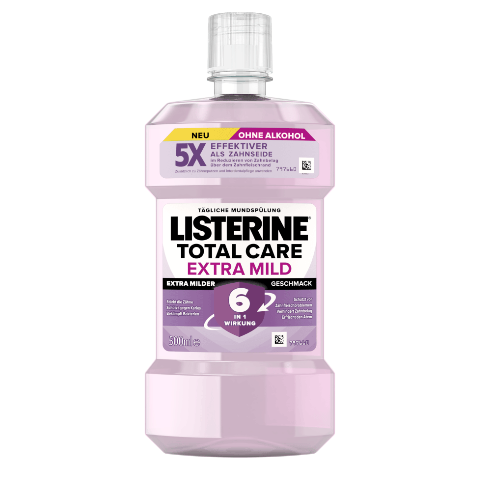 Bild: LISTERINE Total Care Extra Mild Mundspülung 