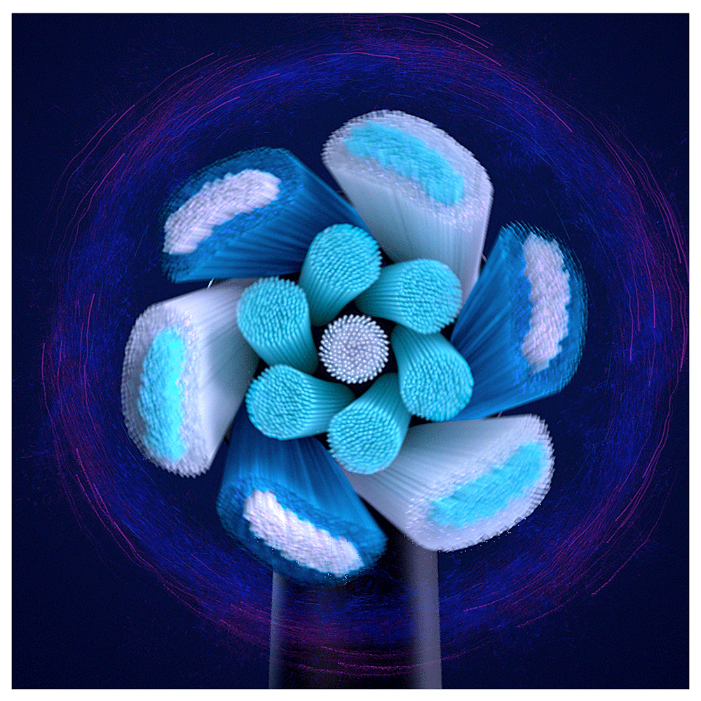 Bild: Oral-B iO Black Ultimative Reinigung Aufsteckbürsten, Schwarz 