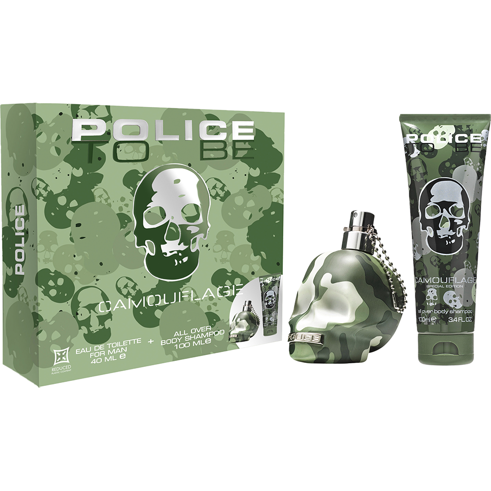 Bild: Police To Be Camouflage Geschenkset 