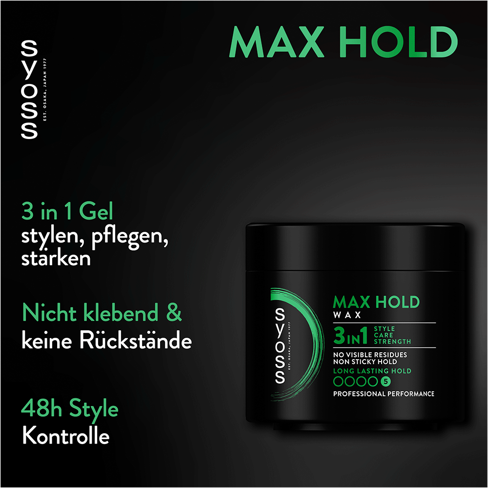 Bild: syoss Max Hold Wax 