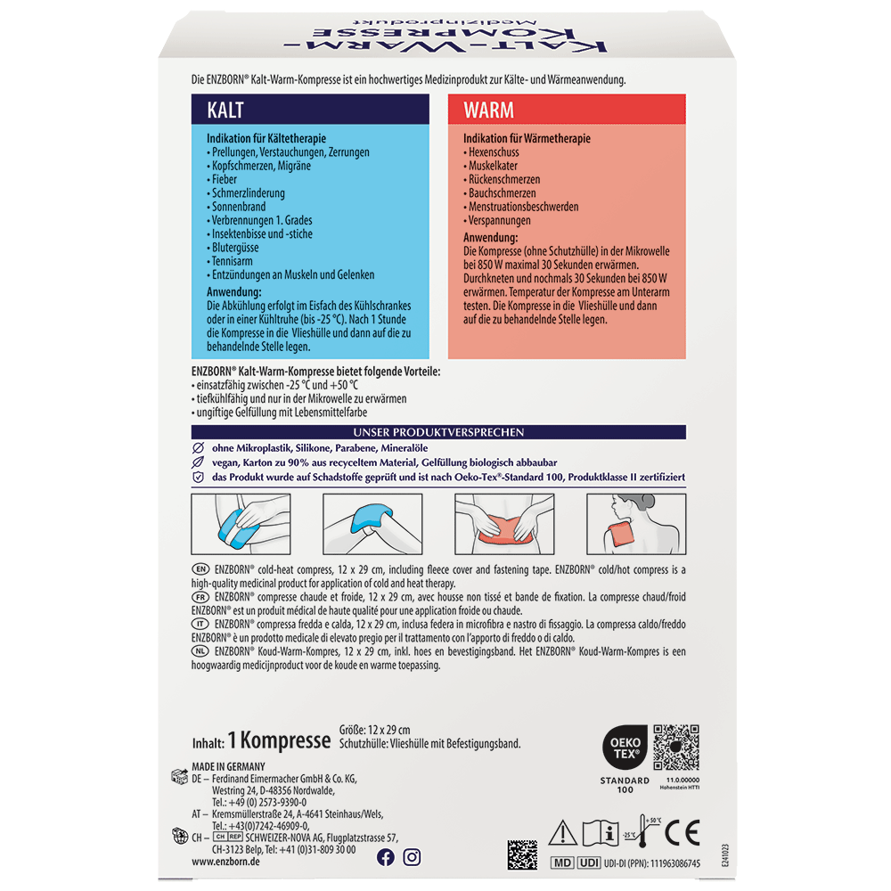Bild: ENZBORN Kalt-/Warm-Kompresse 