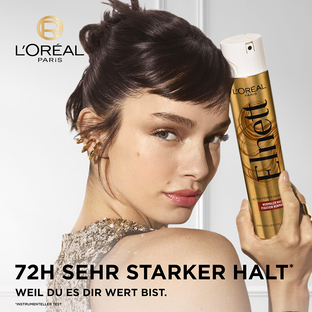 Bild: L'ORÉAL PARIS Elnett Haarspray Extra Starker Halt 