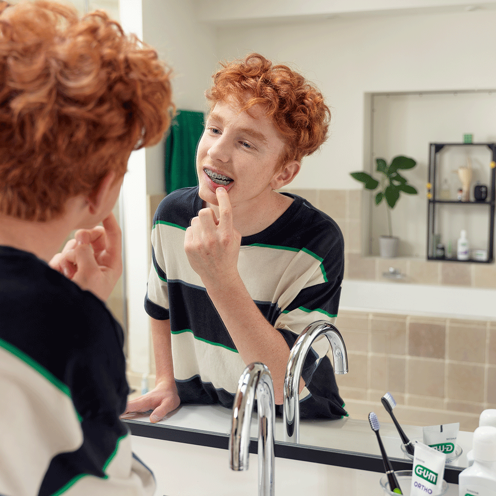 Bild: GUM SOFT-PICKS Minty Medium 