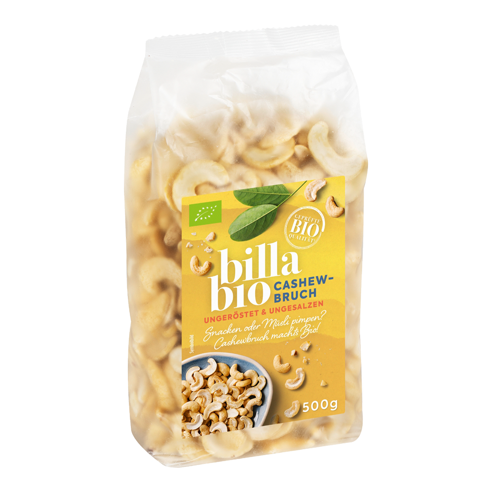 Bild: Billa Bio Cashewbruch Ungeröstet & Ungesalzen 
