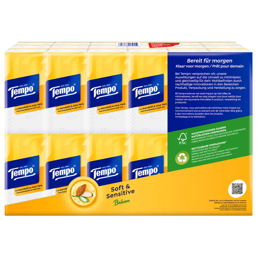 Bild: Tempo soft & sensitive Taschentücher 