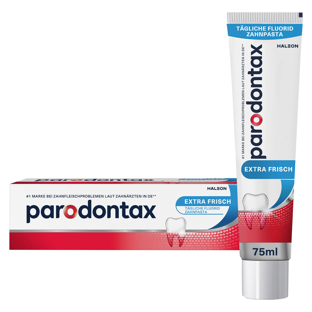 Bild: Parodontax Zahncreme Extra Frisch 