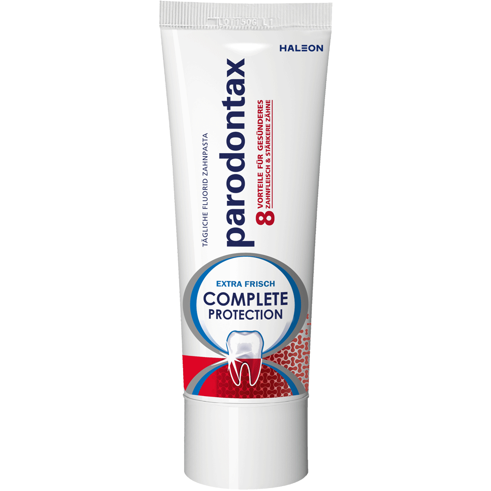 Bild: Parodontax Zahncreme Complete Protection Extra Frisch 