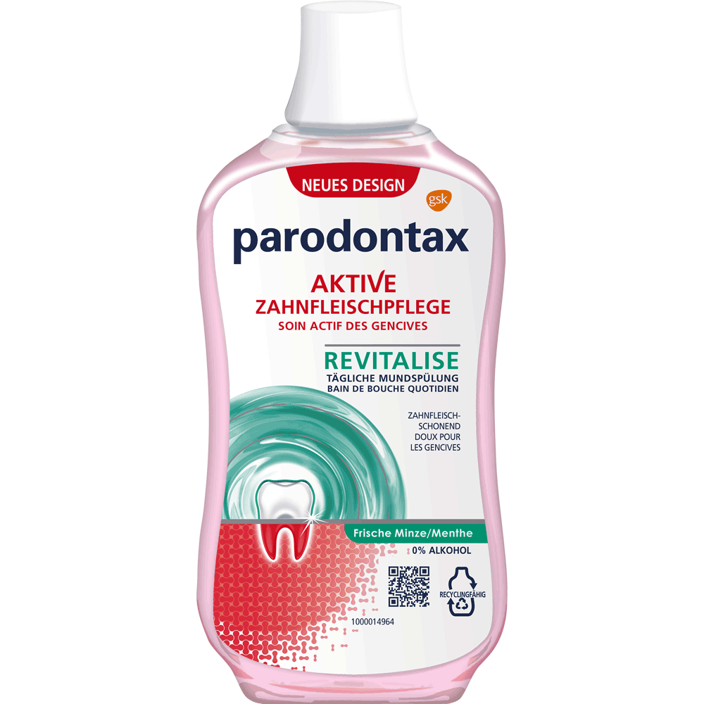 Bild: Parodontax Mundspülung Revitalise 