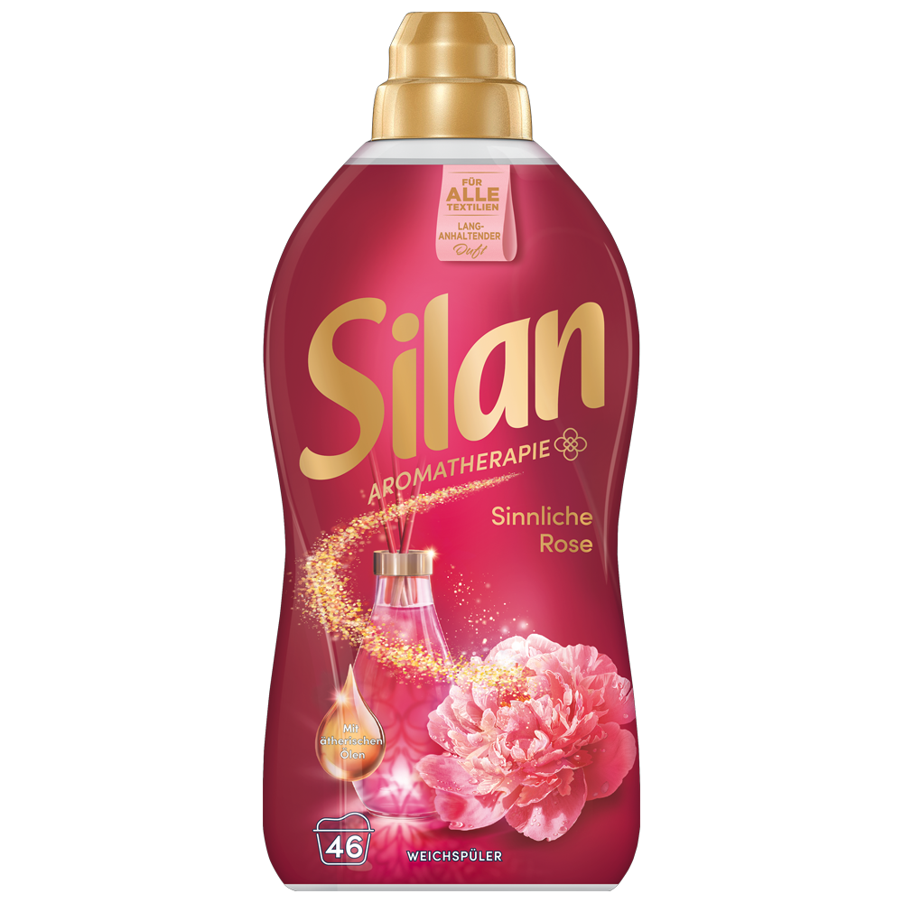Bild: Silan Weichspüler Aromatherapie Sinnliche Rose 