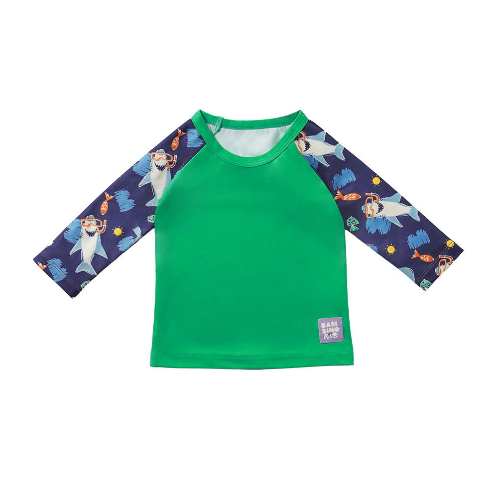 Bild: bambino mio Schützendes Schwimmshirt Meer 6-12 Monate 