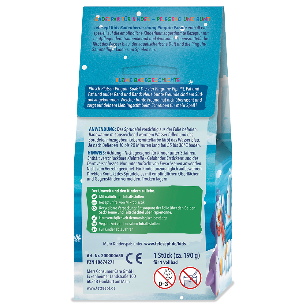 Bild: tetesept: Badeüberraschung Pinguin Parade 