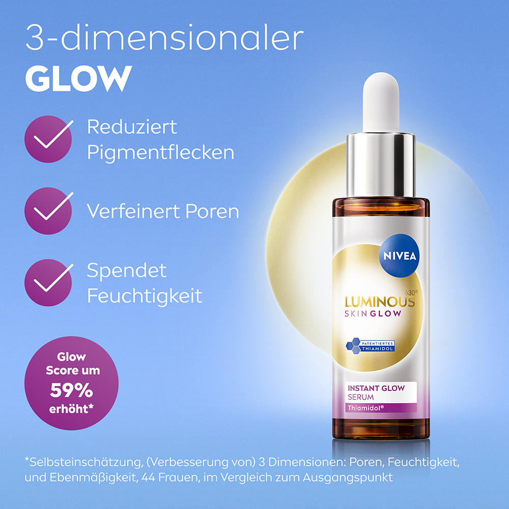 Bild: NIVEA Luminous Skin Glow Serum 