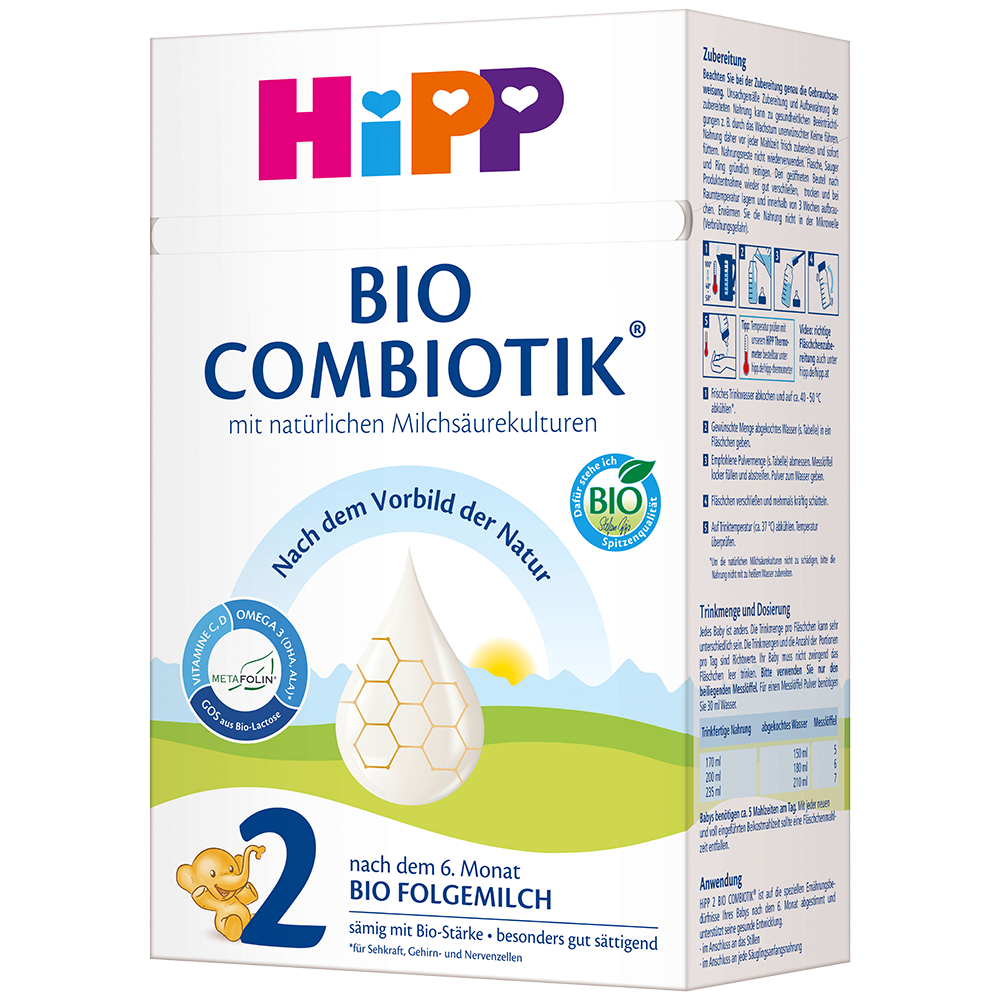 Bild: HiPP Bio Combiotik Folgemilch 2 
