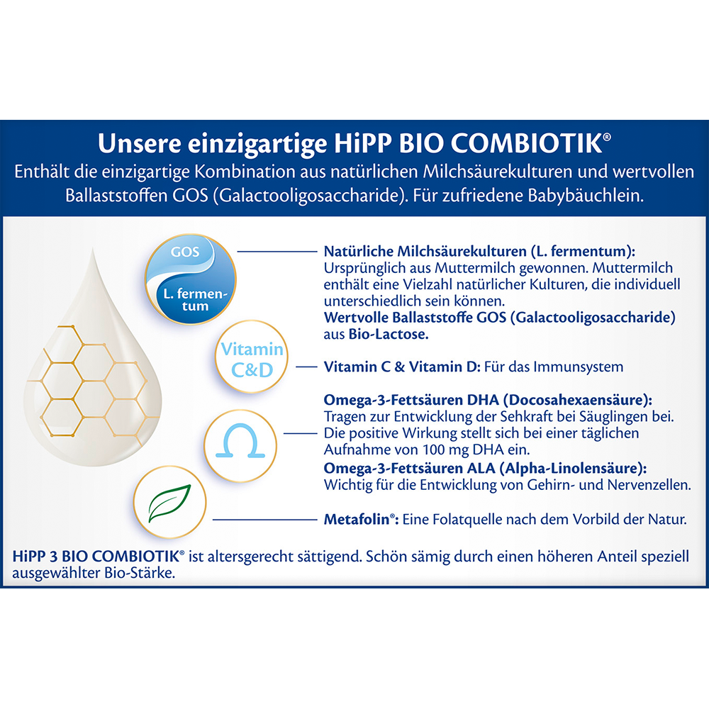 Bild: HiPP Bio Combiotik Folgemilch 3 
