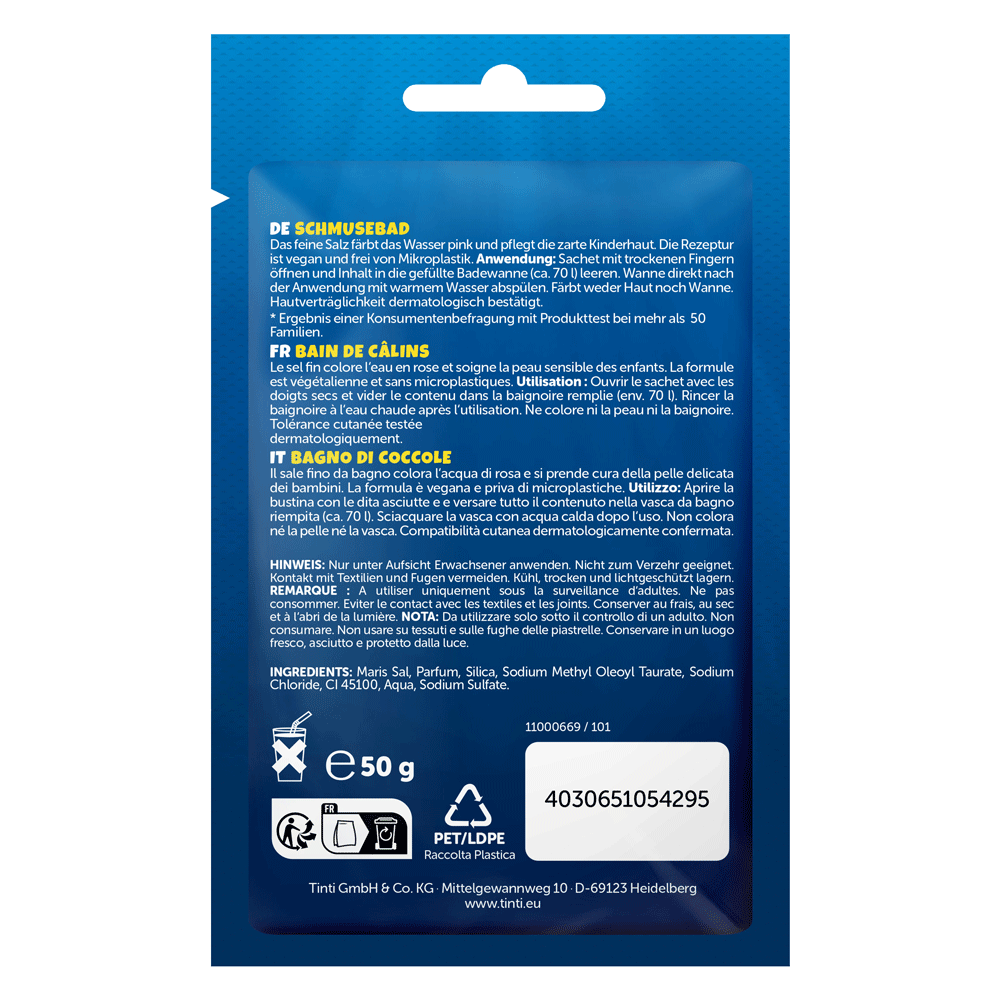 Bild: Tinti Schmusebad Rosa 