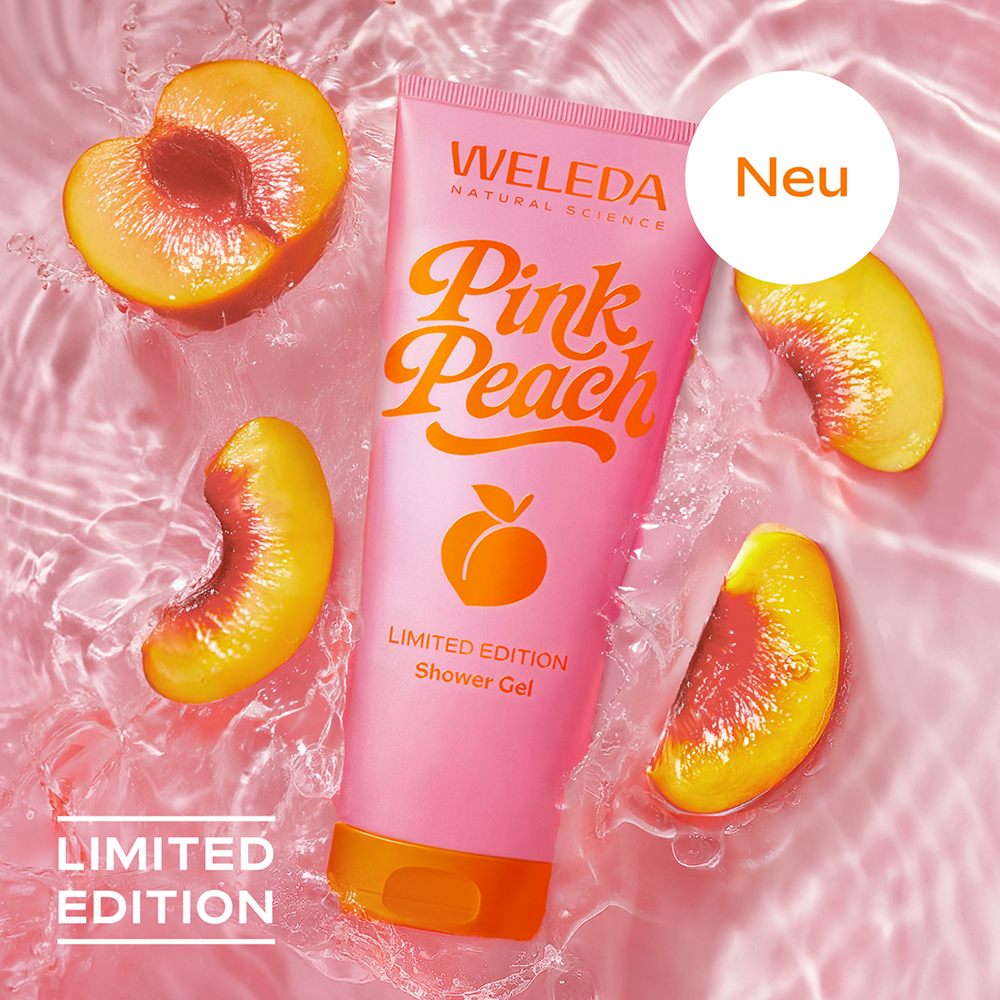 Bild: WELEDA Dusche Pink Peach 