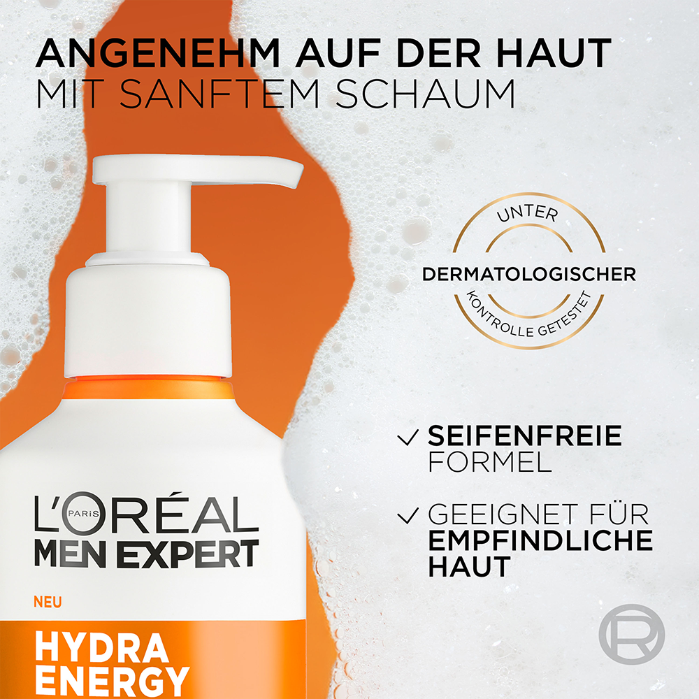 Bild: L'ORÉAL PARIS MEN EXPERT Power Age Hydrating Gel Cleanser 
