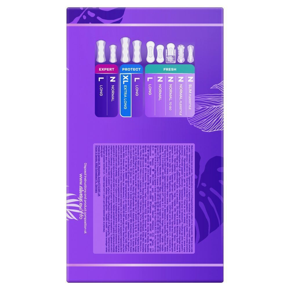 Bild: always Daily Protect Extra Long Slipeinlagen 