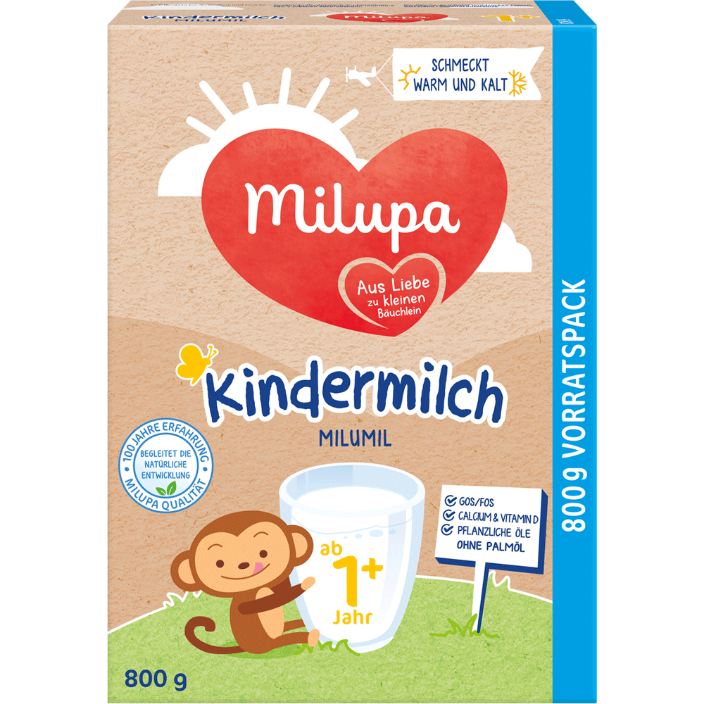 Bild: Milupa Milumil Kindermilch 1+