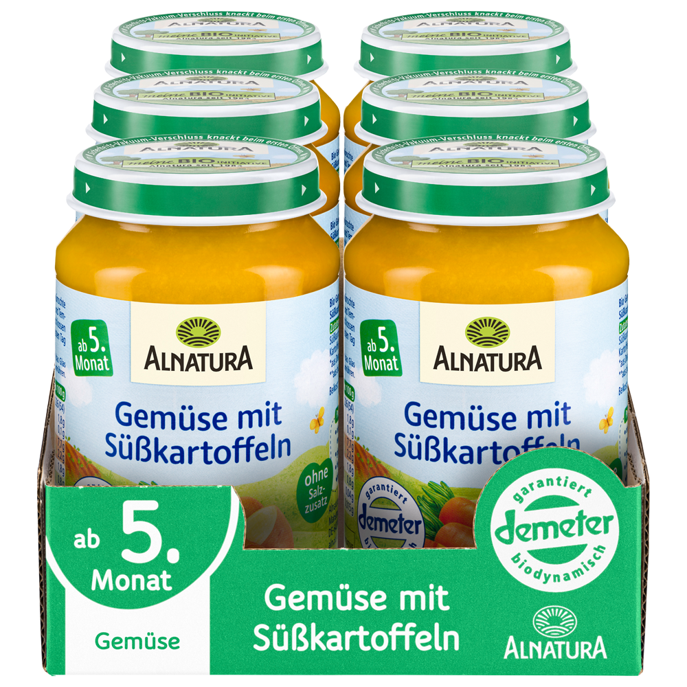 Bild: ALNATURA Gemüse mit Süßkartoffeln 