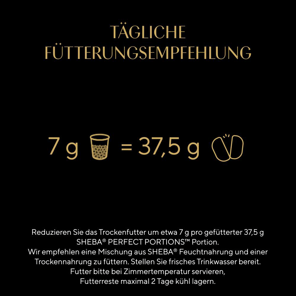 Bild: Sheba Perfect Portions Edle Pastete Huhn 6er-Pack