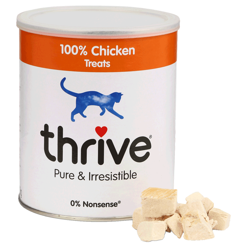 Bild: thrive Huhn Katzensnack Maxitube 