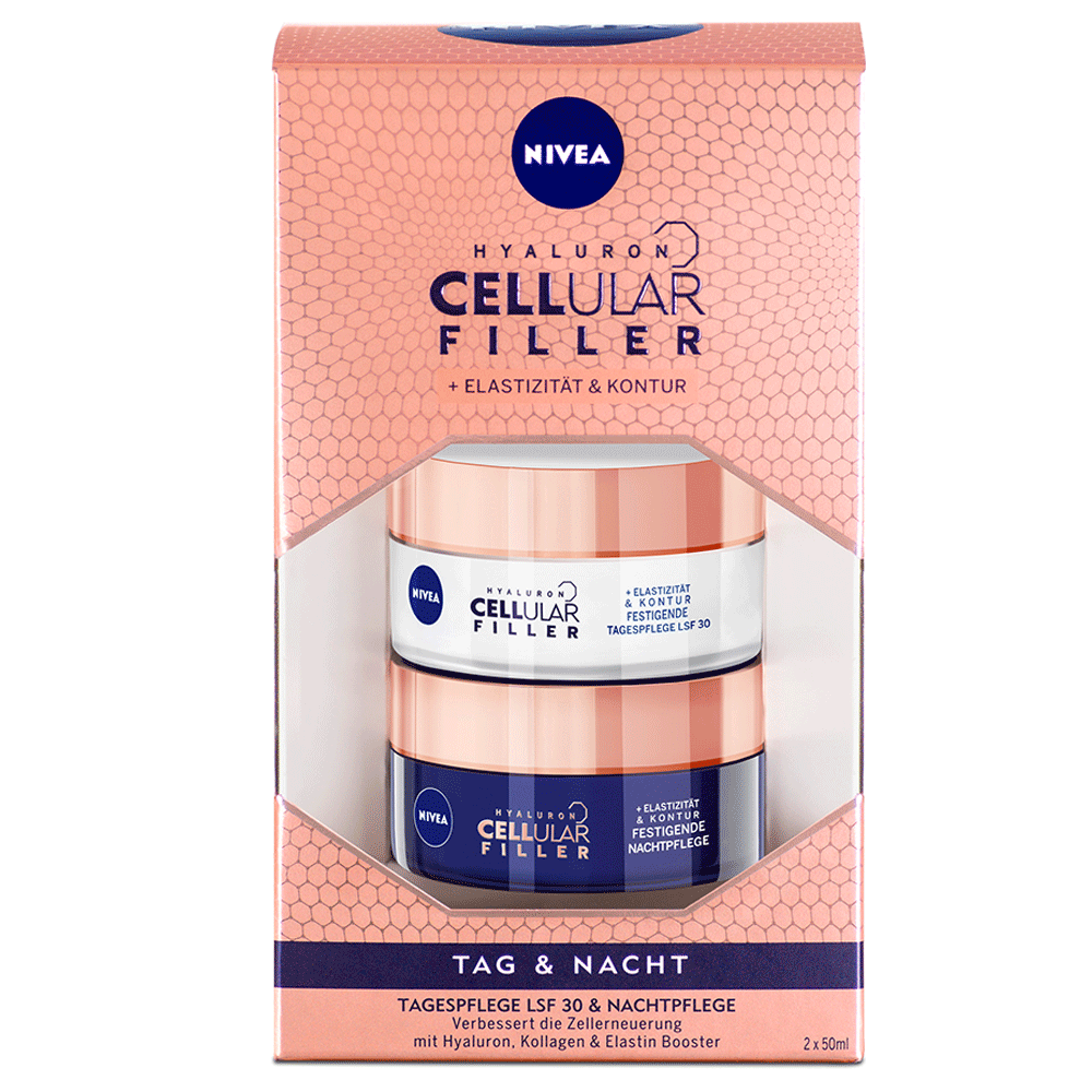 Bild: NIVEA Hyaluron Cellular Filler Tagescreme & Nachtcreme