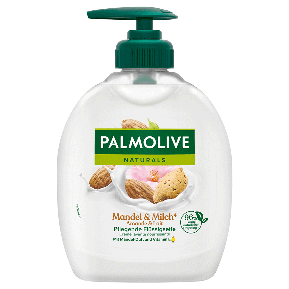 Bild: Palmolive Naturals Flüssigseife Mandel und Milch 