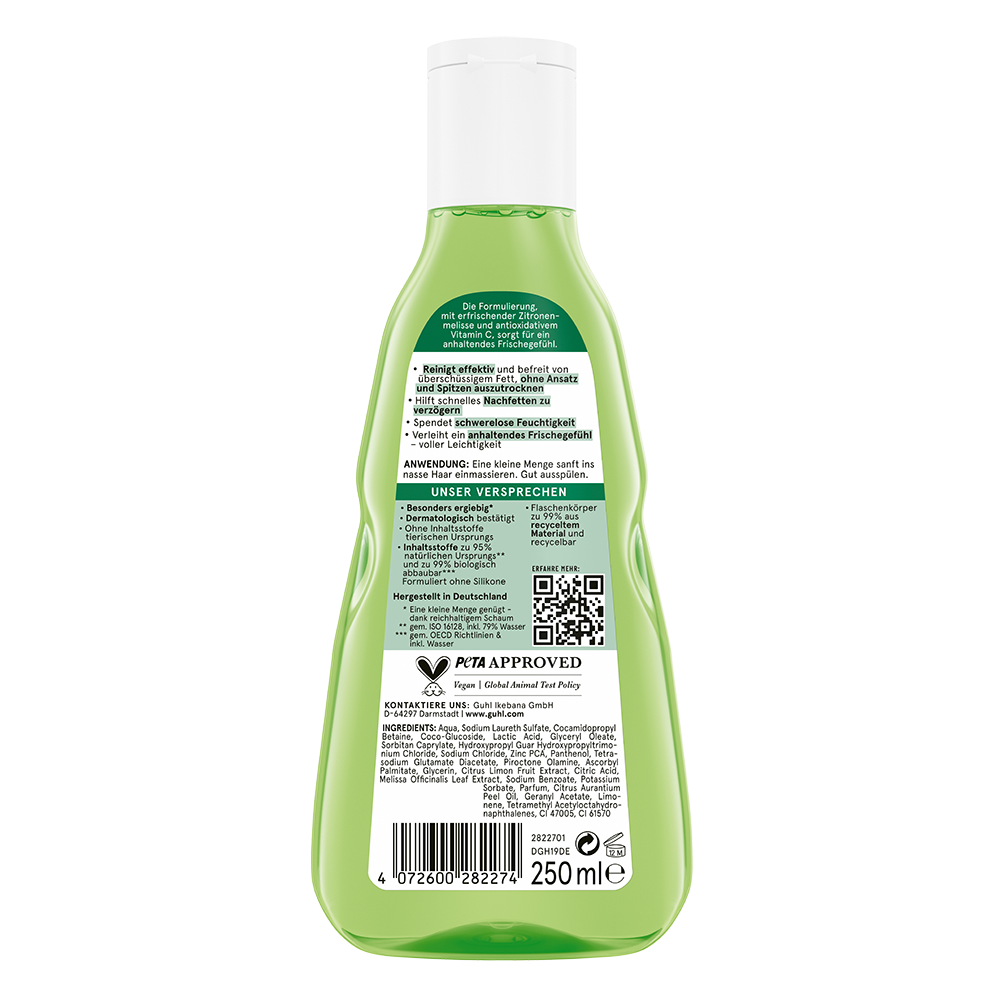 Bild: GUHL Frische & Leichtigkeit Shampoo Anti-Fett
