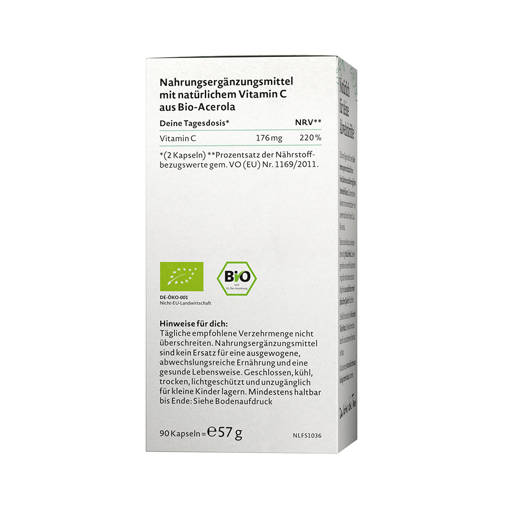 Bild: NATURE LOVE Natürliches Vitamin C 