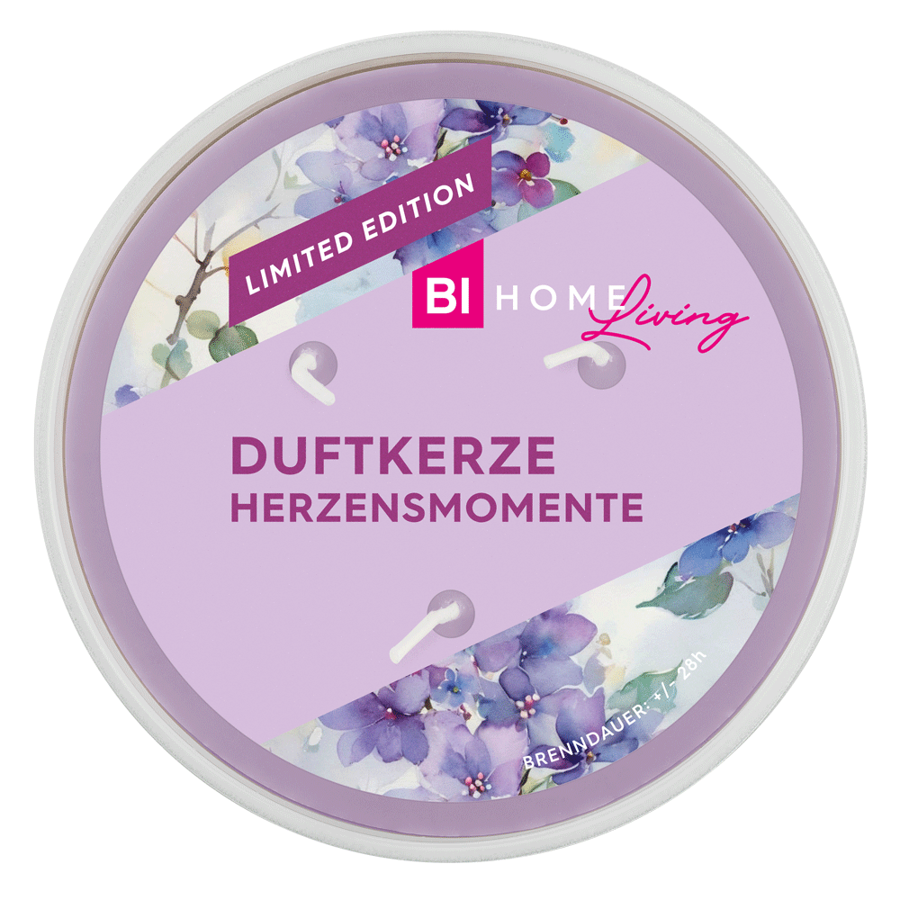 Bild: BI HOME Living Duftkerze Herzenmomente Limited Edition 