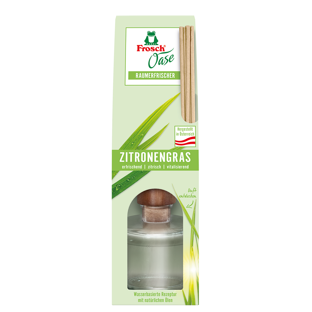 Bild: Frosch Oase Raumerfrischer Zitronengras 