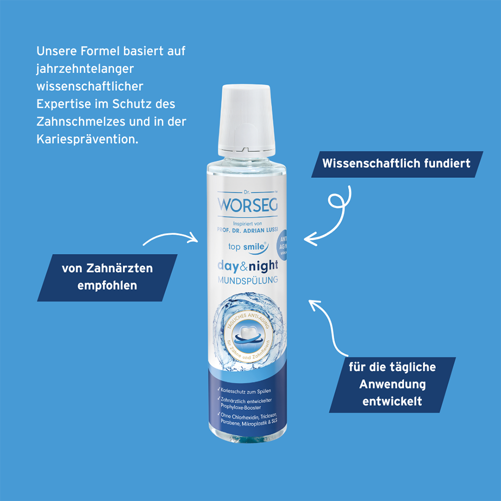 Bild: Worseg Top Smile Mundspülung Day and Night 