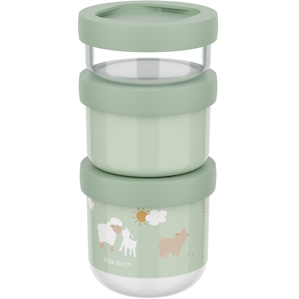 Bild: Little Dutch Snackbox Stapelbar 