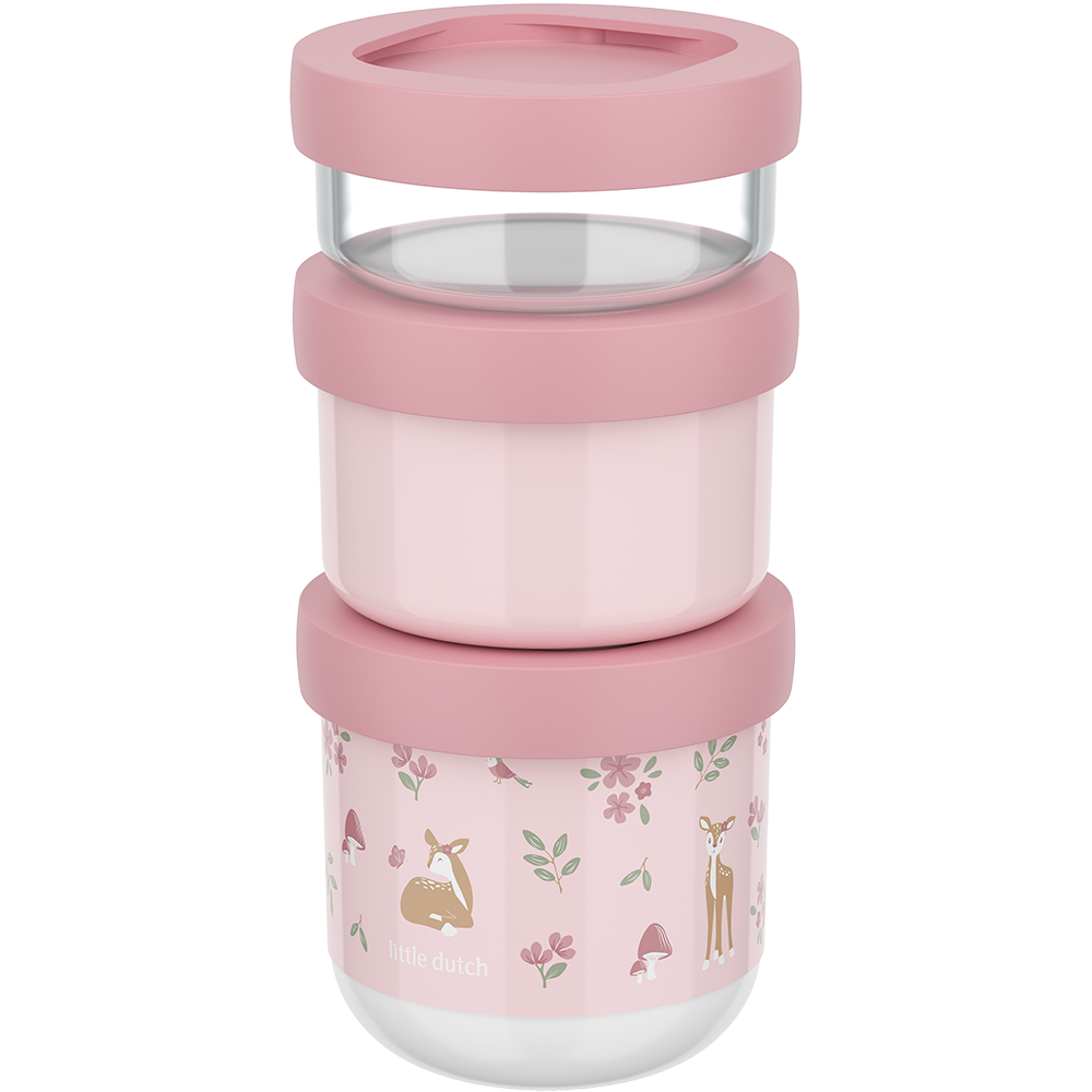 Bild: Little Dutch Snackbox Stapelbar 