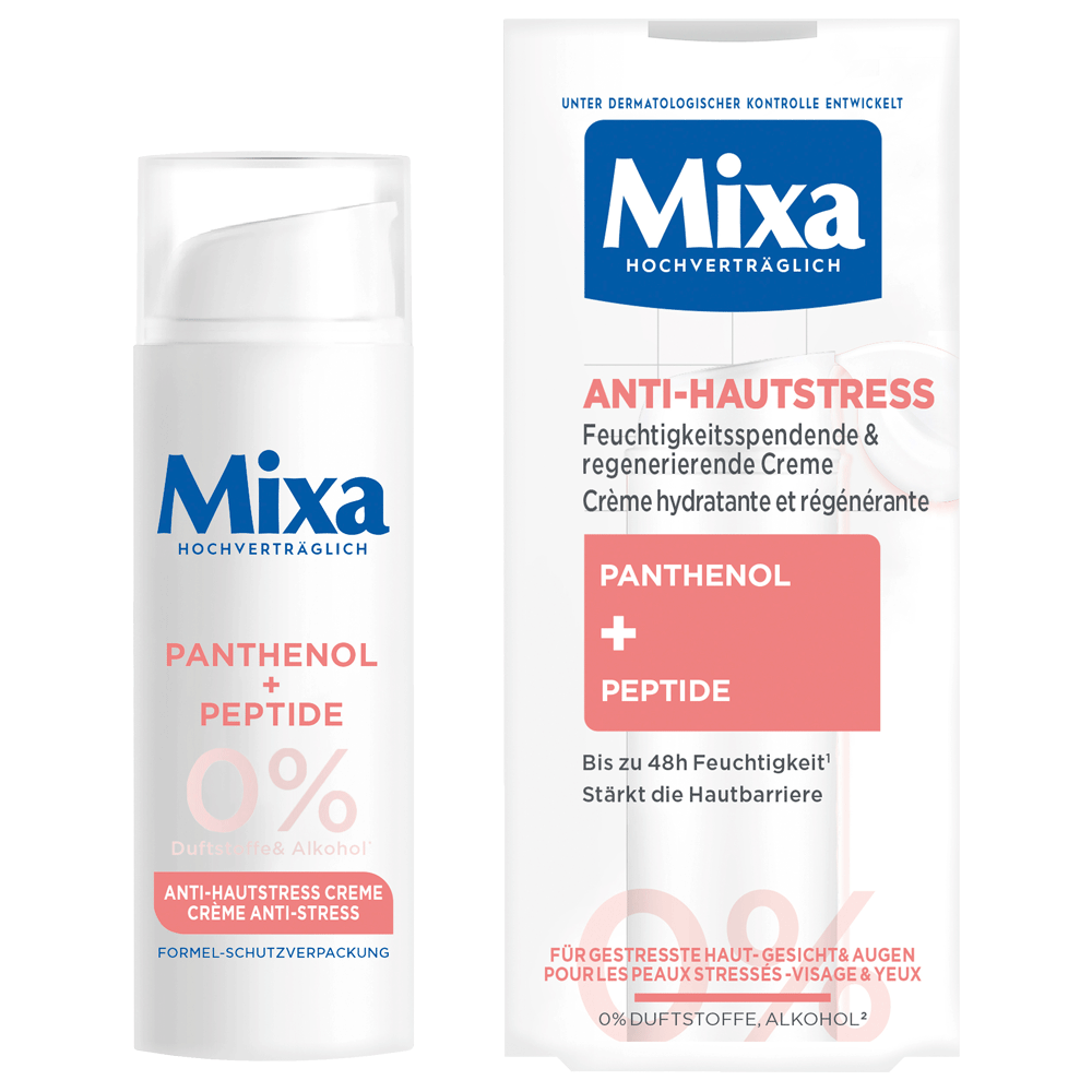 Bild: Mixa Feuchtigkeitsspendende & regenerierende Creme 