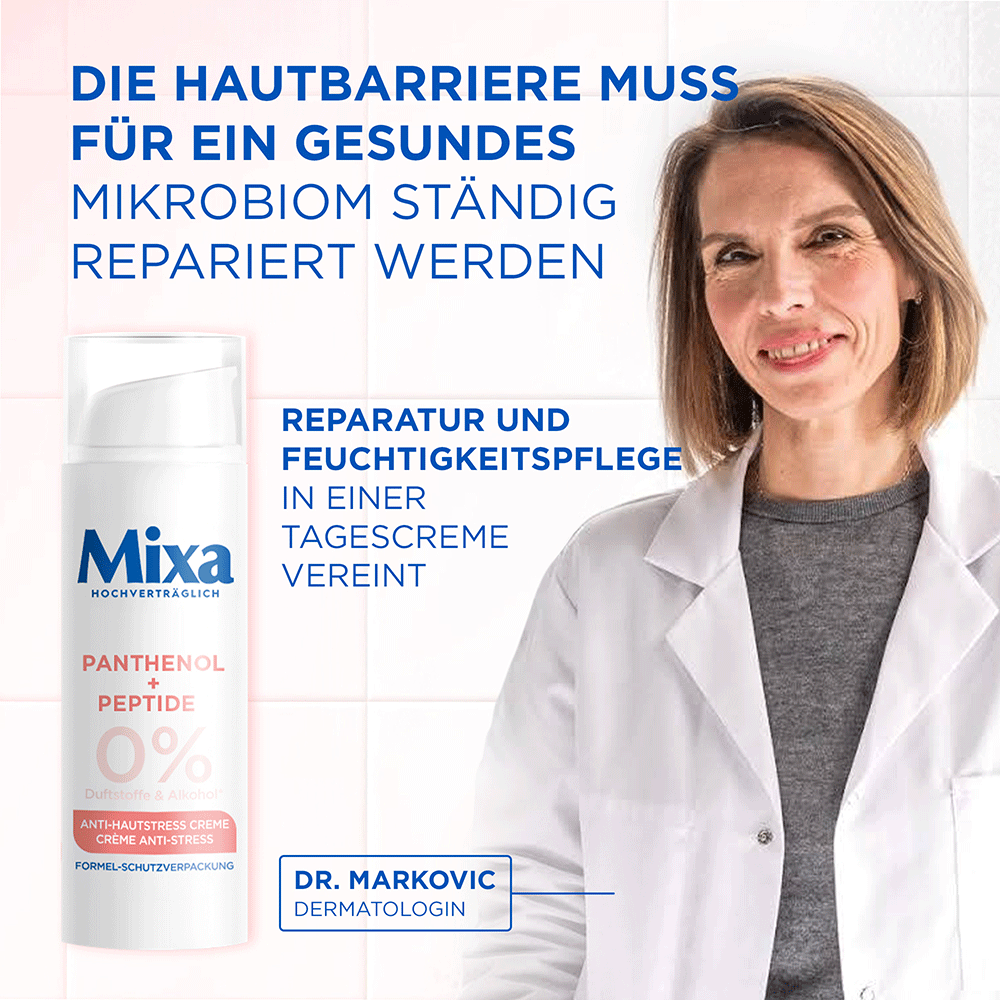 Bild: Mixa Feuchtigkeitsspendende & regenerierende Creme 