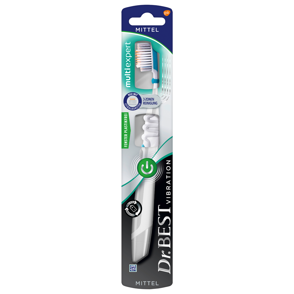 Bild: Dr. BEST Vibration Multi-Expert Zahnbürste 